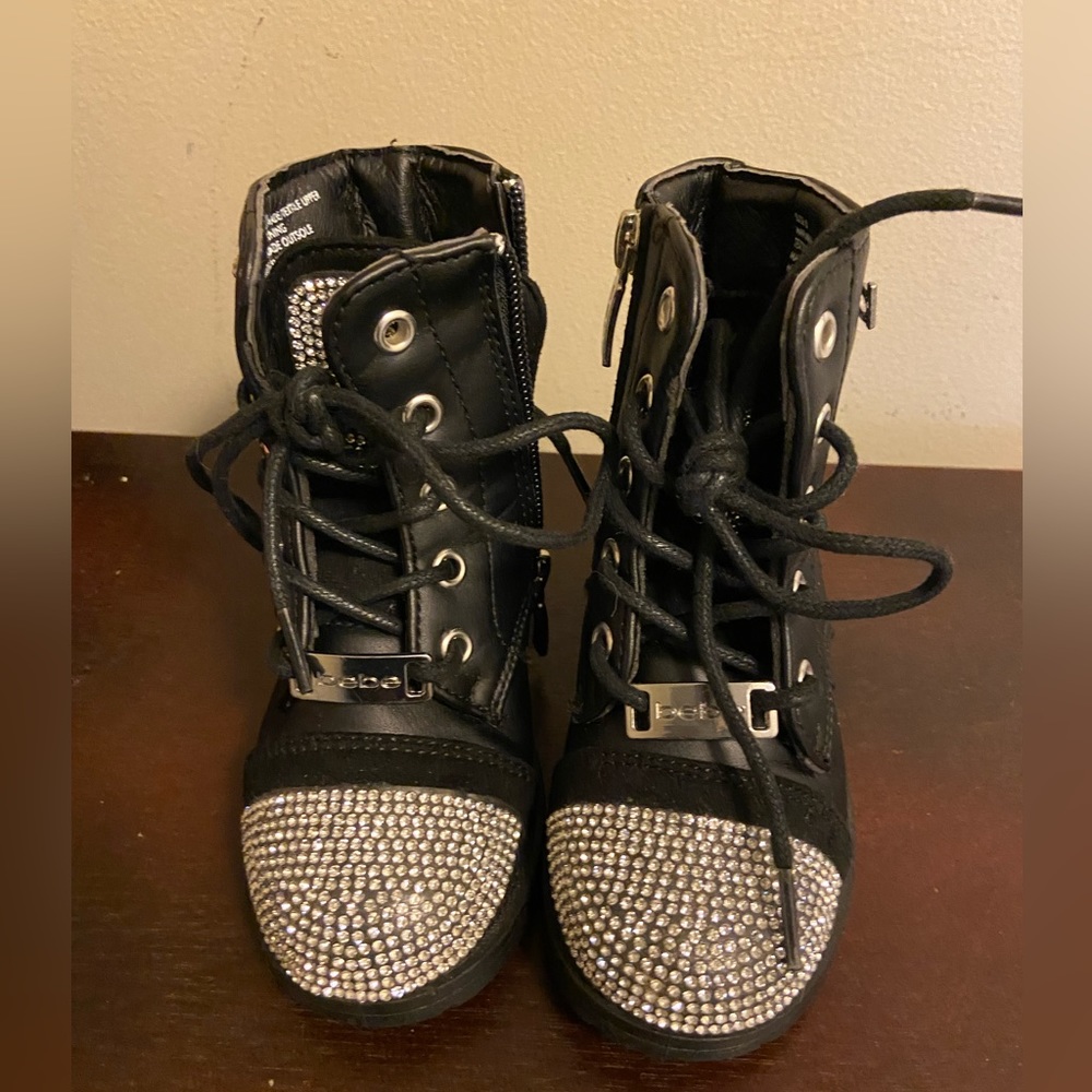 Toddlers Bebe Rhinestone Boots